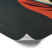 Poster Boxer Astronaut Poster, Boxer Retro Print, Boxer (Coin)