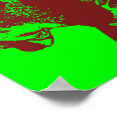 Poster Boxer Chien Pop Style Art (Coin)