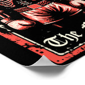Poster Boxer Fighter - Sparring Gants Boxer Skeleton Ta (Coin)