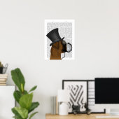 Poster Boxer, Hound officiel et Casquette (Bureau à domicile)