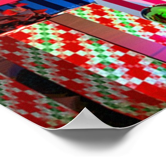 Poster Boxer Noël Surprise (Coin)