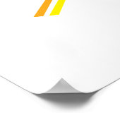 Poster Boxer pour enfants en gants et shorts rouges (Coin)