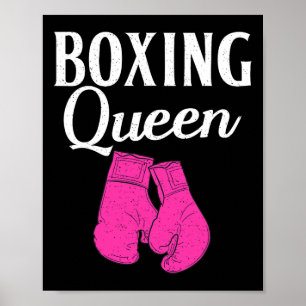 Poster Boxer sport Queen Boxer