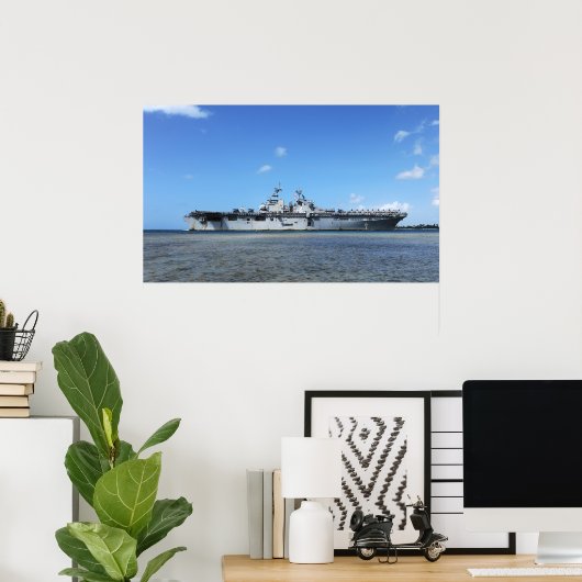 Poster Boxer USS (LHD 4) (Bureau à domicile)