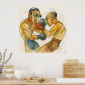 Poster Boxers - Archival Print (Cuisine)