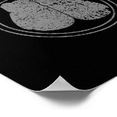Poster Boxeur de boxe combattant (Coin)