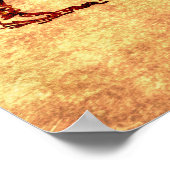 Poster boxeur vintage (Coin)