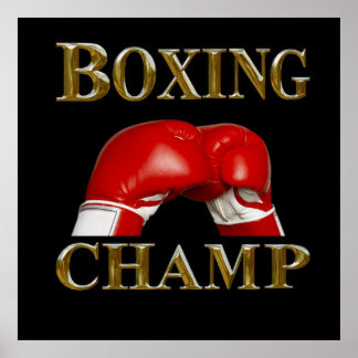 POSTER BOXING