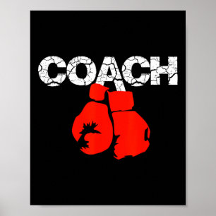 Poster Boxing Coach Définition Boxing Trainer Boxing Coac