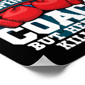 Poster Boxing Coach - Kickboxing Kickboxer Gym Boxer _2  (Coin)