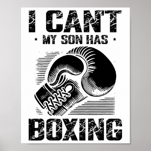 Poster Boxing Day Love Boxing Training Coach Fighter 4 (Devant)