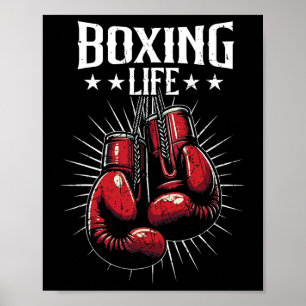 Poster Boxing Life Kickboxer Amateurs Kickboxer Professio