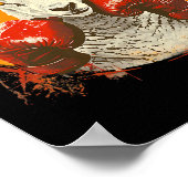 Poster Boxing Sheep With Boxing Gloves Kickboxing Funny B (Coin)