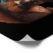 Poster Boxing Squirrel Boxer Boxing Gloves Kickboxing Mma (Coin)