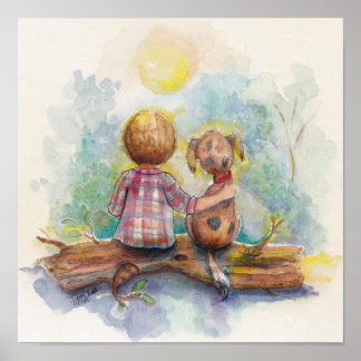 Poster Boy and his Dog