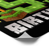 Poster Boy Enfant Anniversaire Fête C'Est Mon 5e Annivers (Coin)