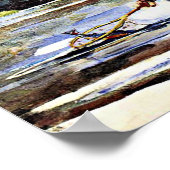 Poster Boy Fishing, oeuvre de Winslow Homer (Coin)