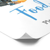 Poster Boy Little Boo Ghost Baby shower Food (Coin)