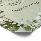 Poster Boy Pine Tree Forest Mountain Baby Sock Hunt (Coin)