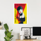 Poster Boy Playing with Matches - Matchbox Print - Czech (Bureau à domicile)