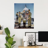 Poster Boy Scouts in D.C., 1941 (Bureau à domicile)