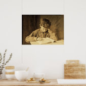 Poster Boy Study par Lewis Hine (Cuisine)