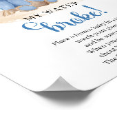 Poster Boy Teddy bear tropical My Water Broke (Coin)