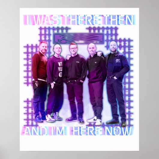 Poster boyband five  (Devant)