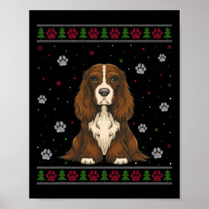 Poster Boykin espagnol Sweat de Noël Xmas animal animal d