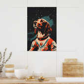 Poster Boykin Spaniel Astronaut Poster, Boykin Spaniel (Cuisine)