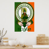 Poster Boyle Clan Motto Imprimer (Cuisine)