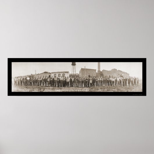 Poster Boyne City, MI Tanning Photo 1913 (Devant)