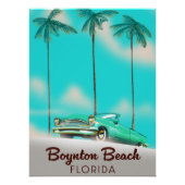 Poster Boynton Beach Floride (Devant)