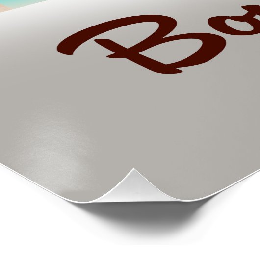 Poster Boynton Beach Floride (Coin)