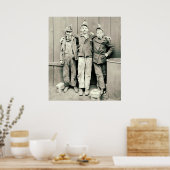 Poster Boys de casseuse de charbon 1900 (Cuisine)