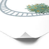 Poster Boys mignon Train Voyage Anniversaire de enfant Af (Coin)