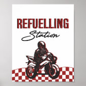 Poster Boys Refuge SIGNE Dirt Vélo Anniversaire (Devant)