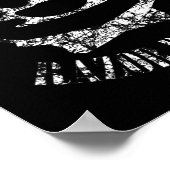 Poster Br Knuckles Et Lames Razor - Boxe Et Barbier T (Coin)