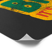 Poster Braai C'est un truc de safra - Cadeau de barbecue (Coin)