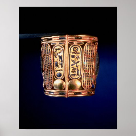 Poster Bracelet avec le cartouche de Psusennes I (Devant)