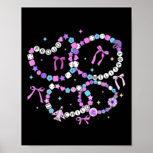 Poster Bracelet D'Amitié Militaire Enfant Purple Up Pour