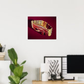 Poster Bracelet en perle flexible (Bureau à domicile)