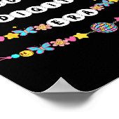 Poster Bracelets d'amitié de l'ère de mes chiffres double (Coin)