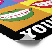 Poster Bracelets Dentist Funny Orthodontist Se confronter (Coin)