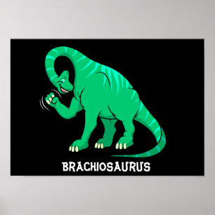 Poster Brachiosaure