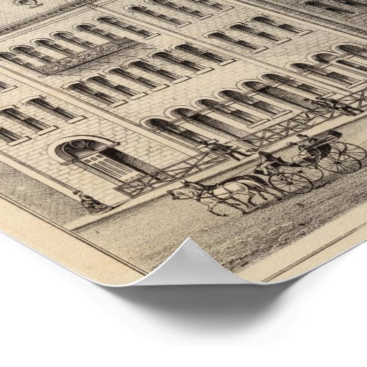 Poster Brackett's Block, Minnesota (Coin)