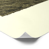 Poster Bradford, PA Carte panoramique - 1895 (Coin)