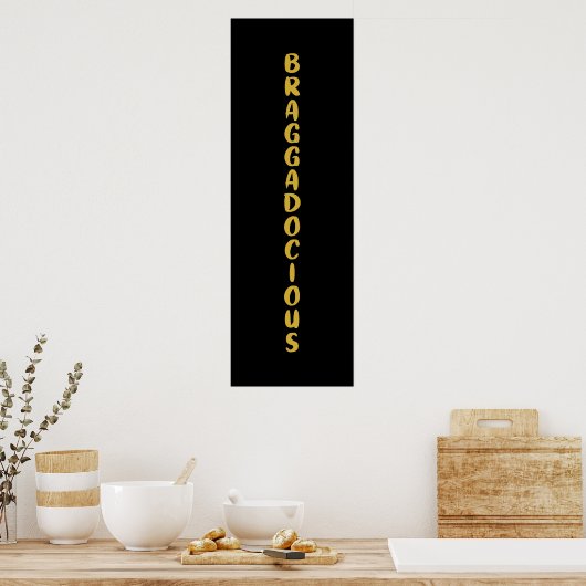 POSTER BRAGGADOCIEUX (Cuisine)