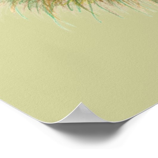 Poster Brahma : Coq foncé (Coin)