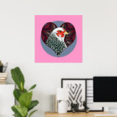 Poster Brahma Hen Heart (Bureau à domicile)
